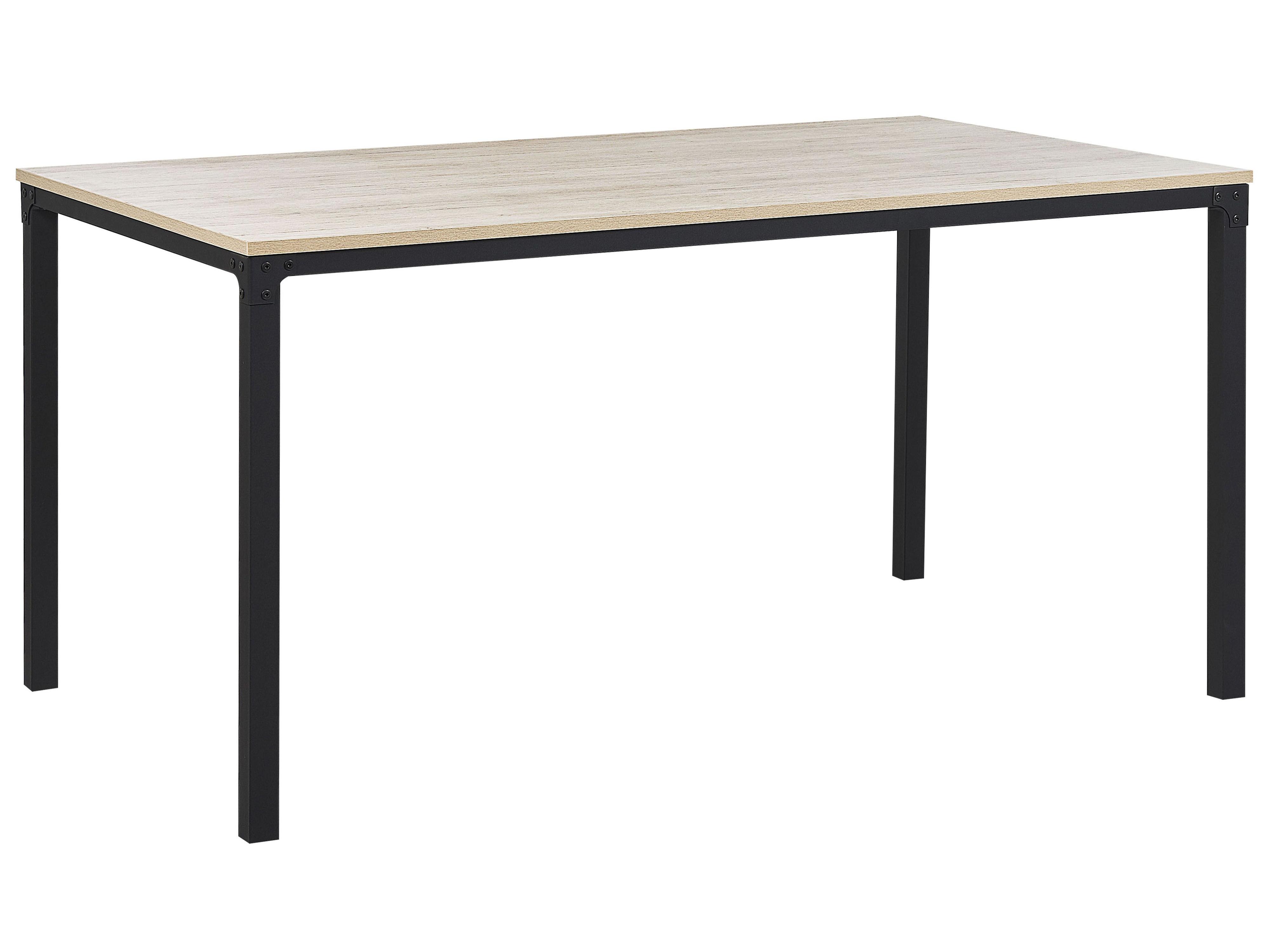 Eettafel HOCKLEY Lichtbruin 90 cm 150 cm