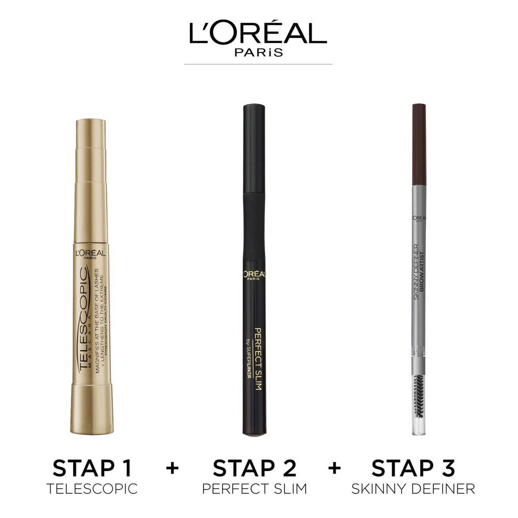 Fijne mascaraTelescopic mascara - Black