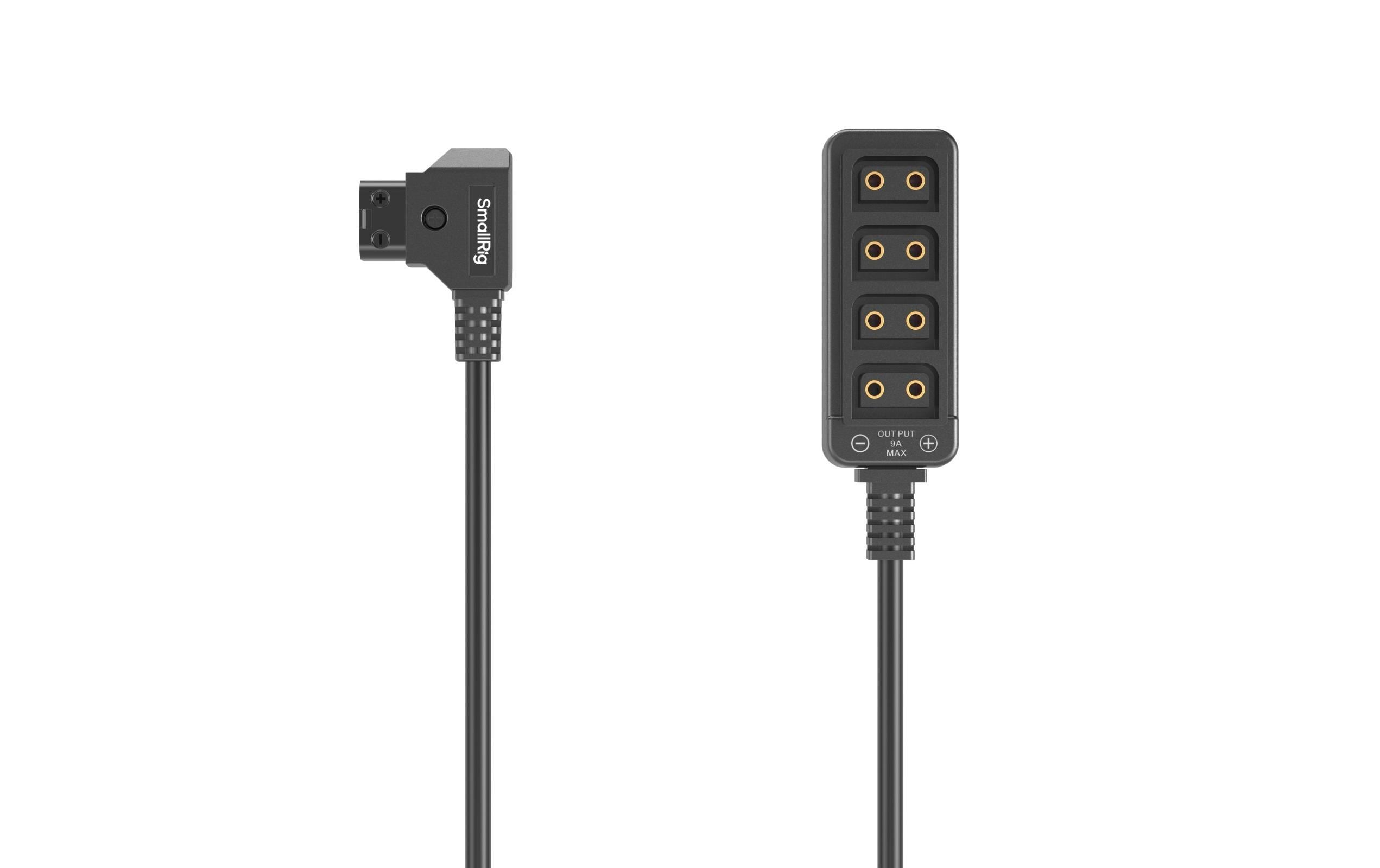 D-Tap 1-auf-4-Stromkabel D-Tap - D-Tap, 640 mWandelt einen einzelnen D-Tap-Eingang in vier unabhängige D-Tap-Ausgänge
