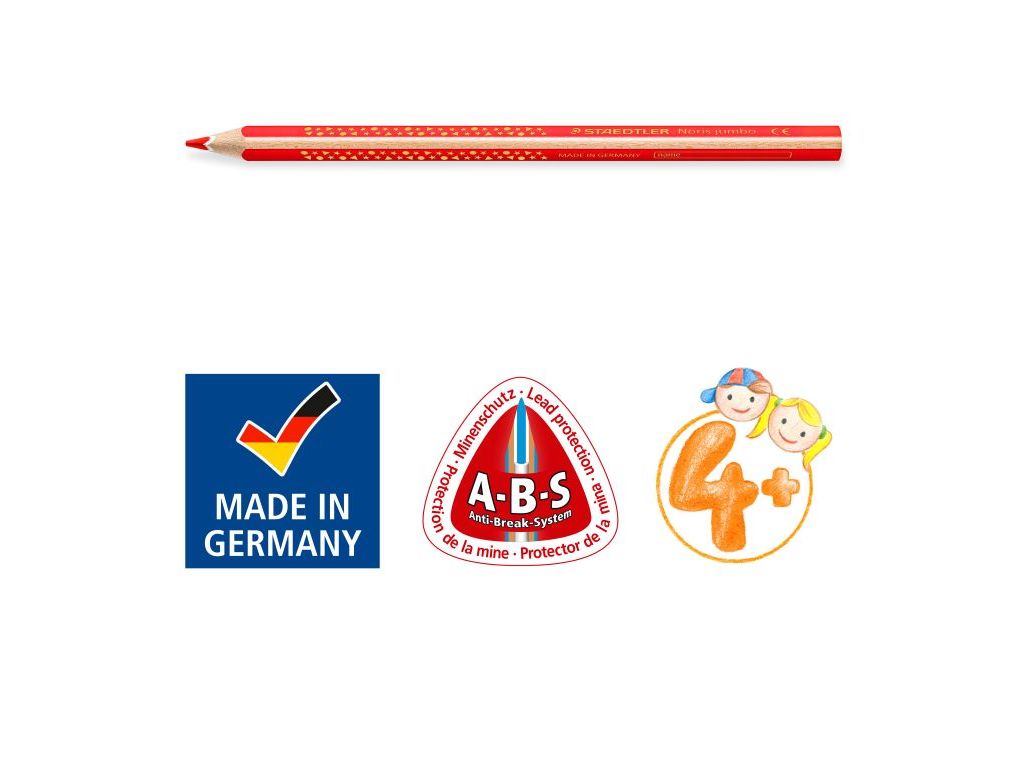 LÁPIS DE COR STAEDTLER JUMBO 10 2