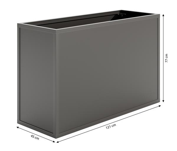 KGT Alu-Hochbeet 130, ca. B121/H77/T45 cm