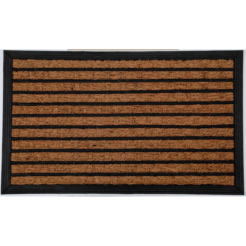Paillasson tressé TRAIT fibre de coco 45x75cm