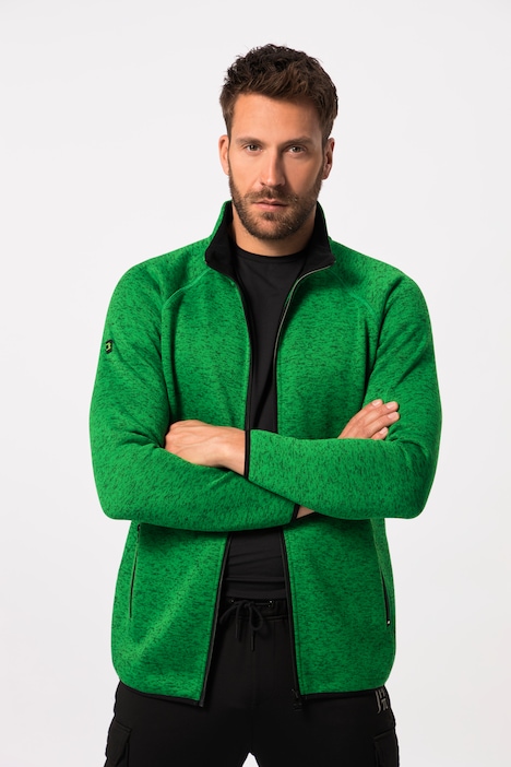 JAY-PI Strickfleece-Jacke
