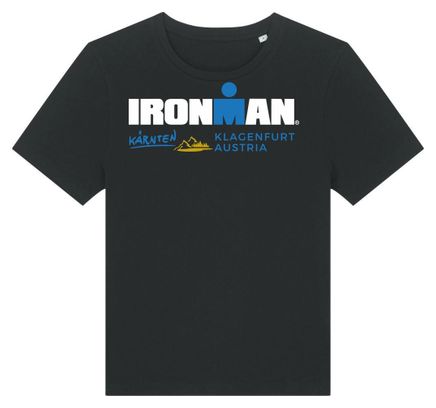 T-Shirt Manches Courtes Ironman Austria Noir Femme