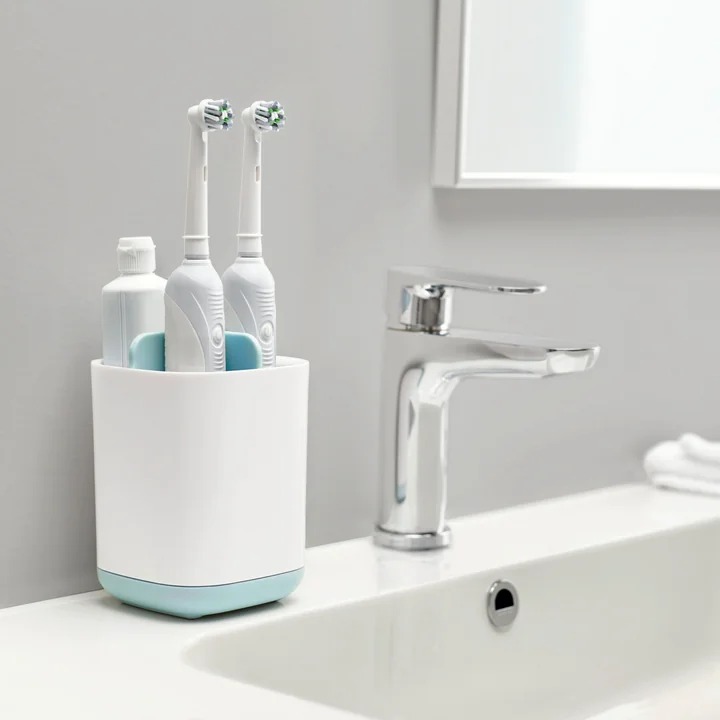 Joseph Joseph - Easy-Store Zahnbürstenhalter, gross / grau