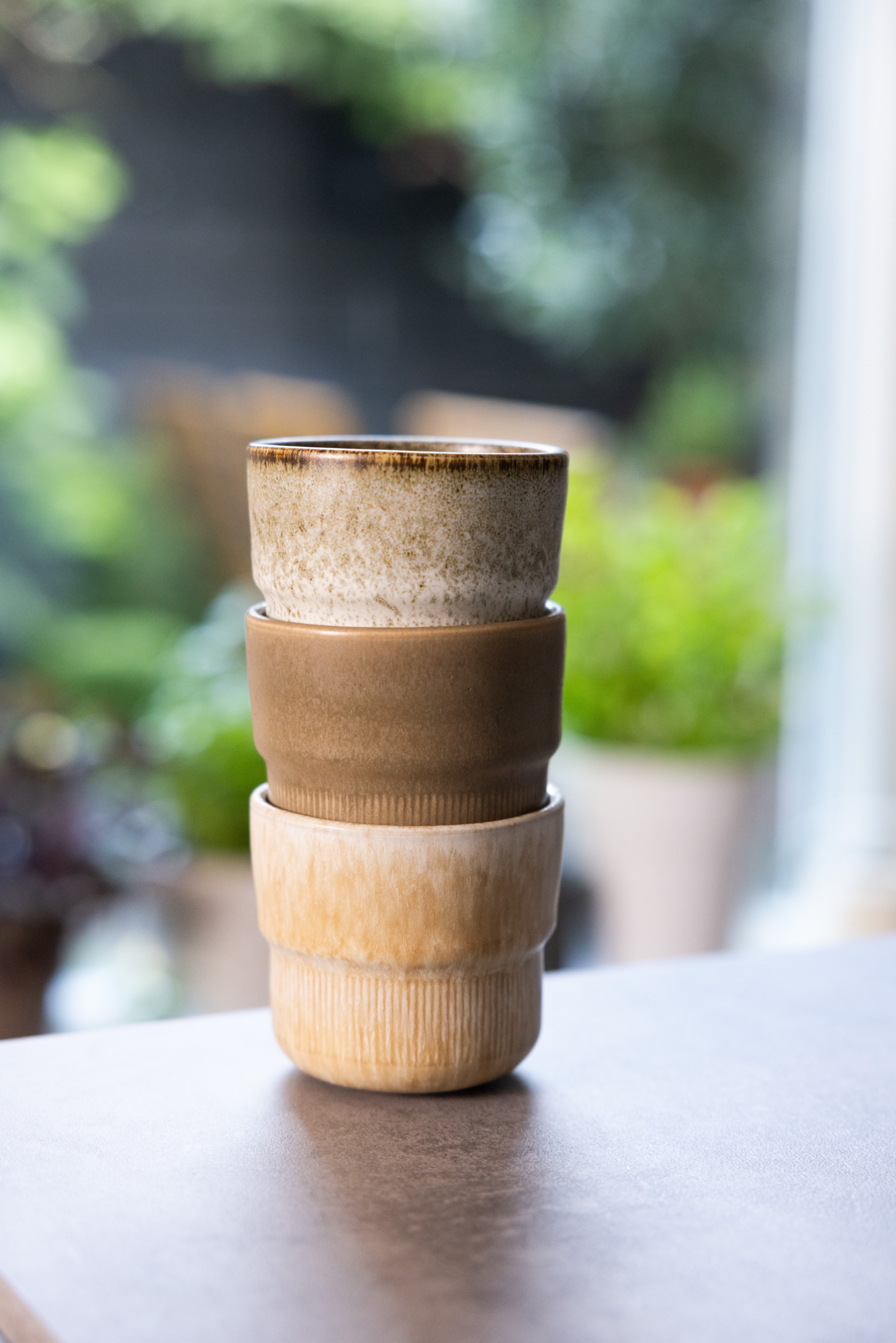 Koffiekopje Coral Clay - set van 2