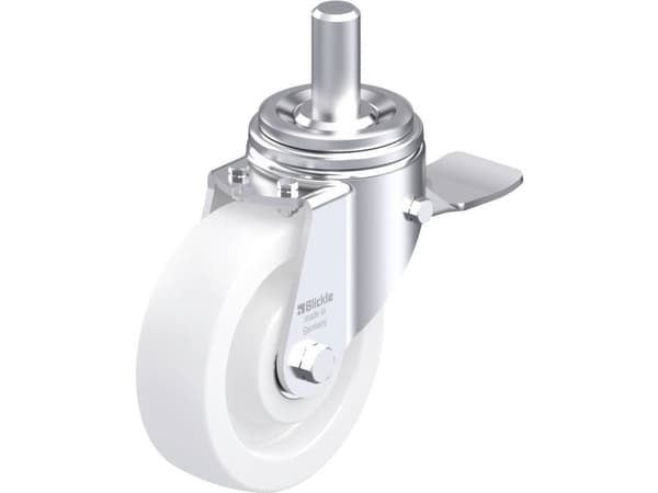 Blickle 852961 LHZ-SPO 160K-ST Styrehjul i stål Hjuldiameter: 160 mm Bæreevne (maks.): 850 kg 1 stk