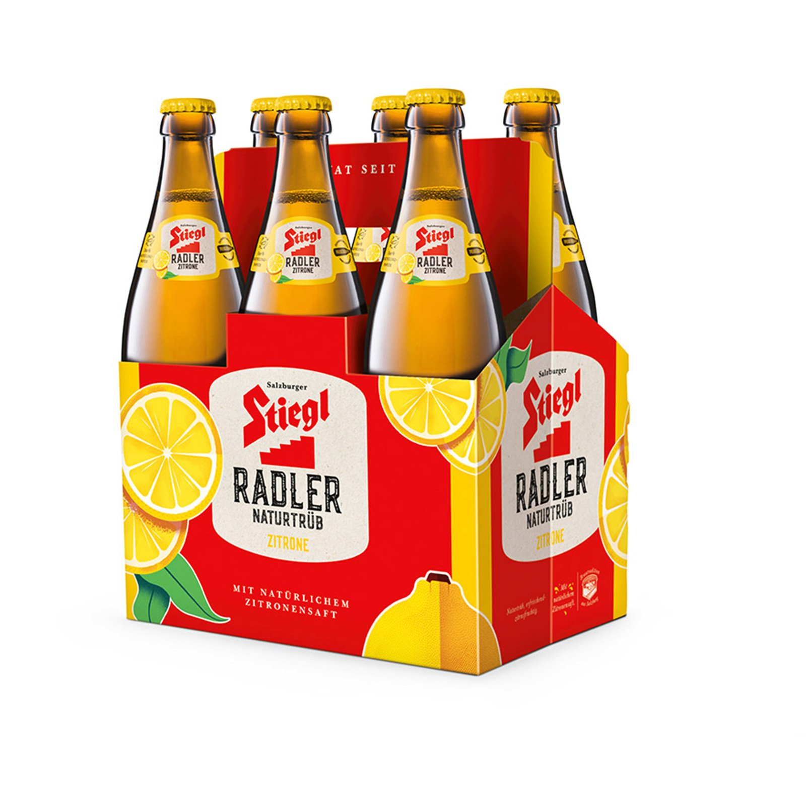Stiegl Radler Zitrone Naturtrüb 6x0,5l