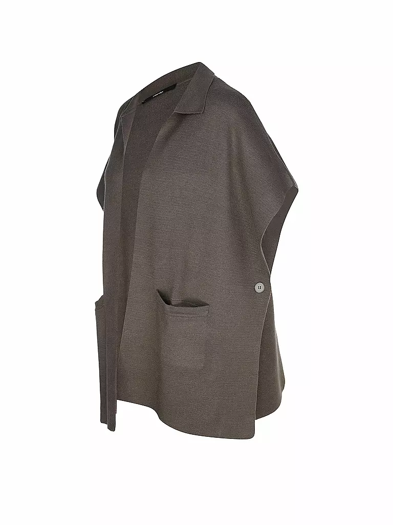 SOMEDAY Poncho - Cape BOLESI olive