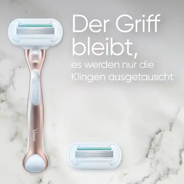 Deluxe Smooth Sensitive Rasierer Roségold mit 3 Klingen