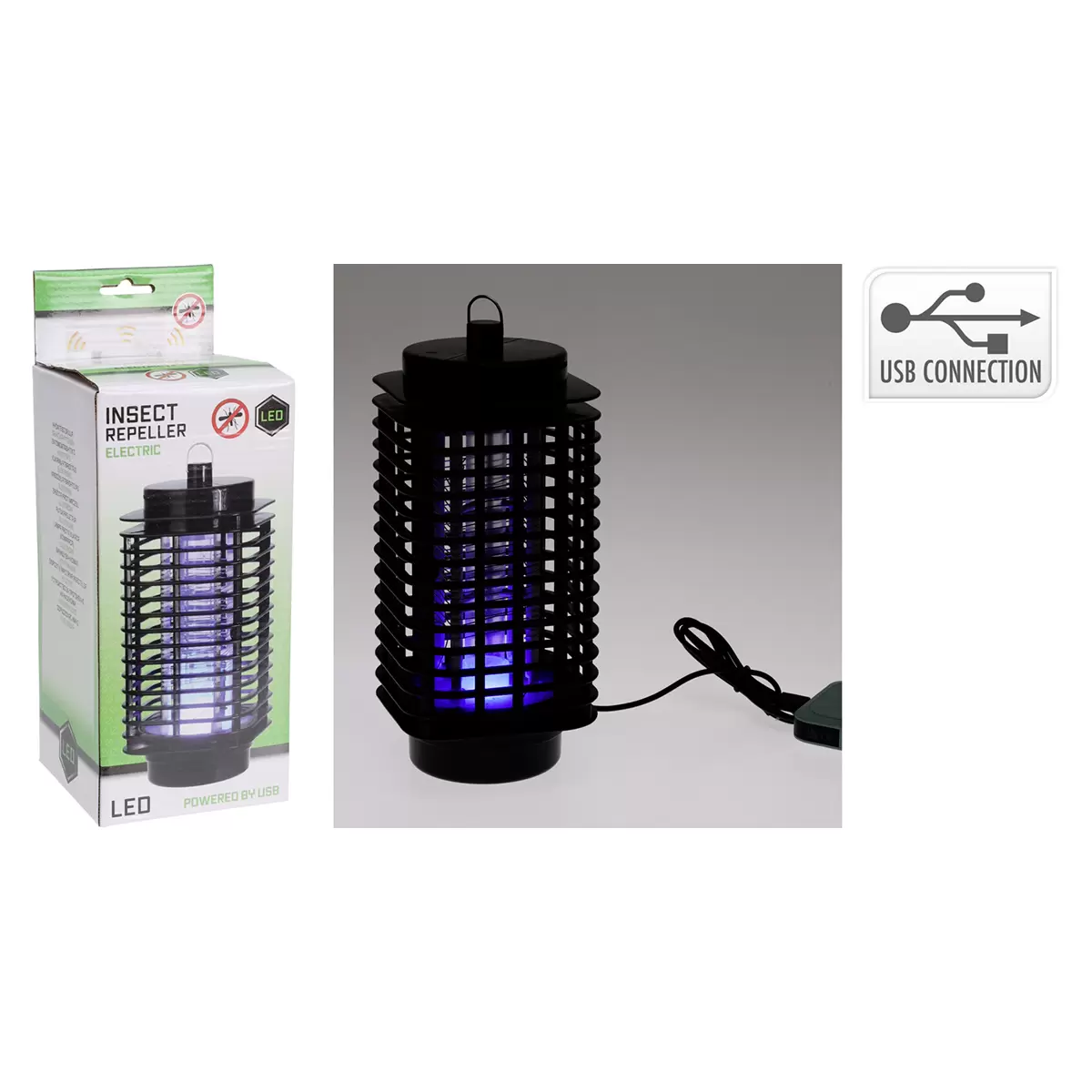 UV Moskitofalle UV-Licht Schwarz