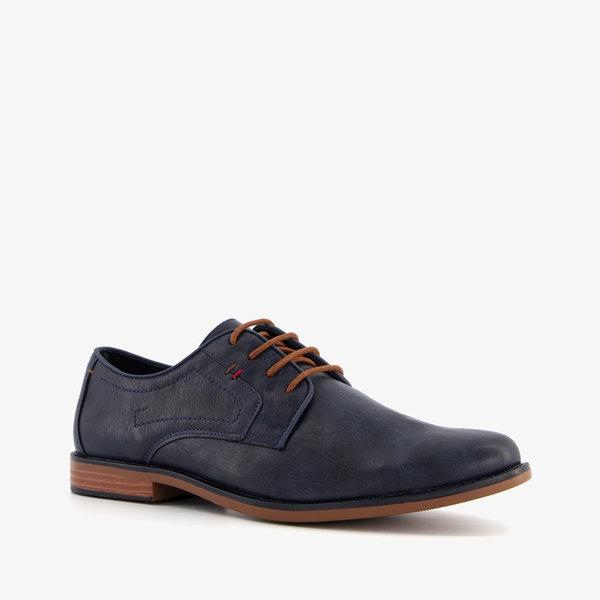 Emilio Salvatini heren veterschoenen blauw
