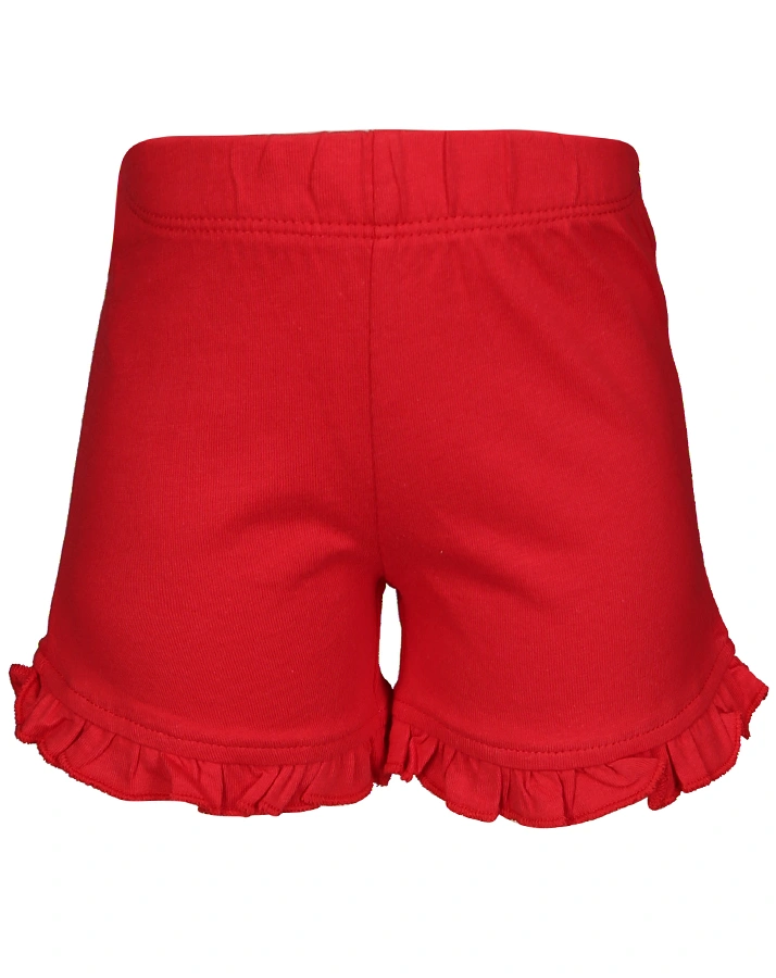 T-Shirt THE CHERRY ON TOP mit Shorts gestreift in weiß/rot