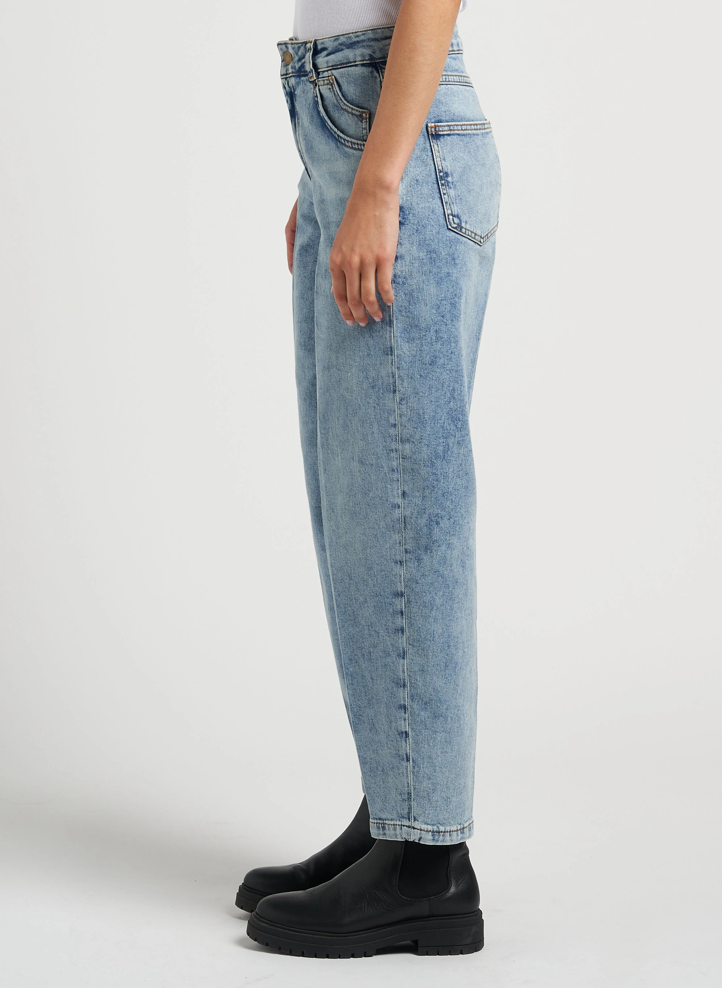 FLICORNO - Jean droit taille normale | Bleu