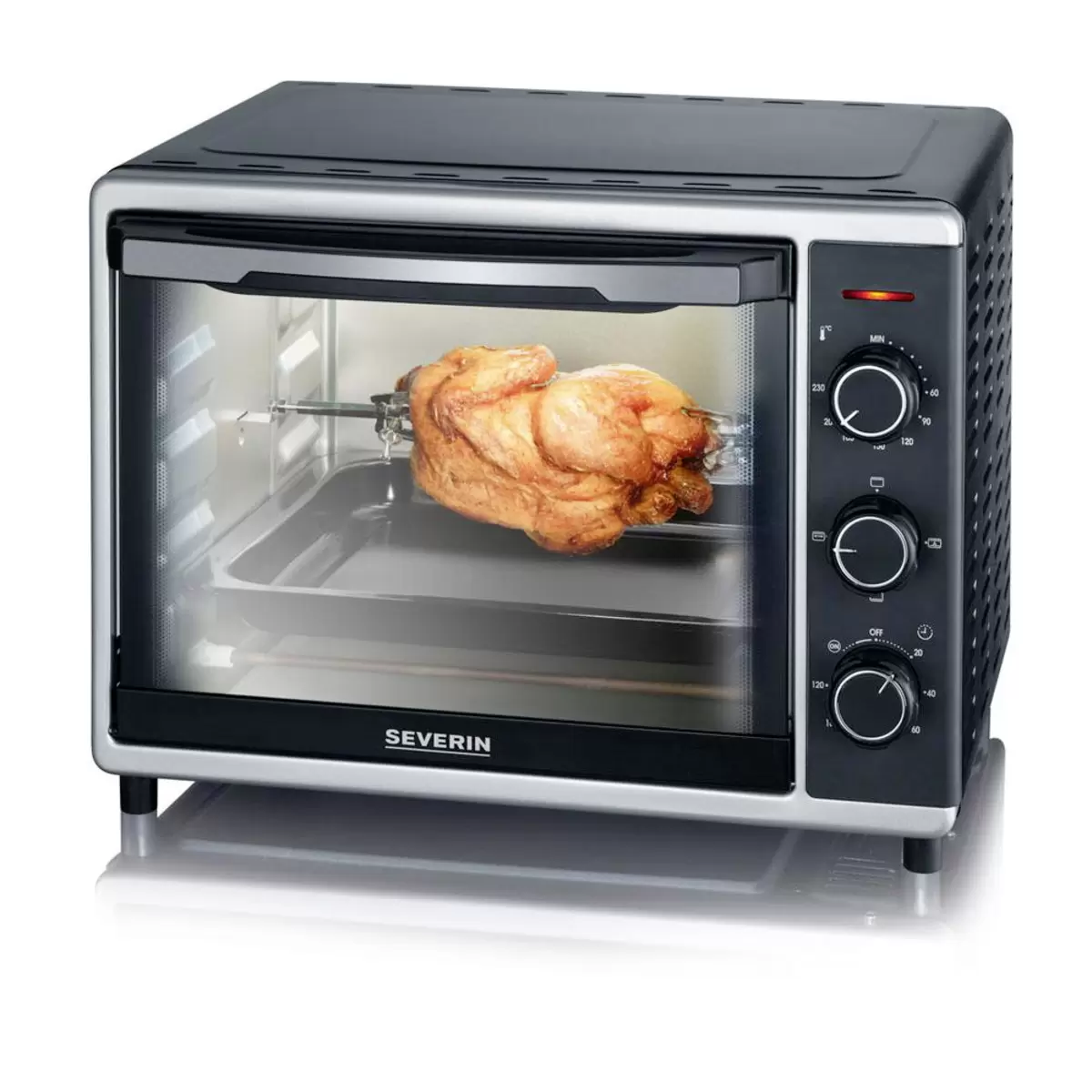 Tischbackofen Severin TO2056 Anthrazit