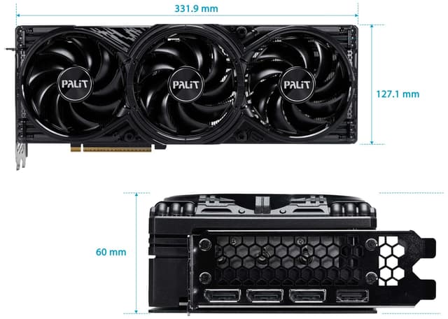 Palit GeForce RTX 5070 Ti Gaming Pro V1 grafikkort (16 GB GDDR7)