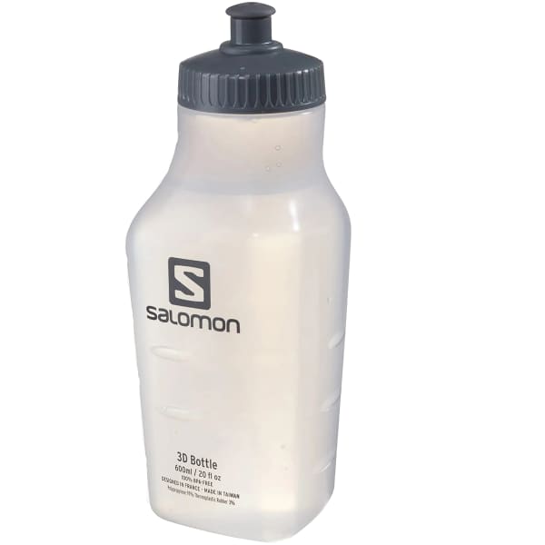 Poche à eau SALOMON 3D BOTTLE 600ML WHITE TRANSLUCENT