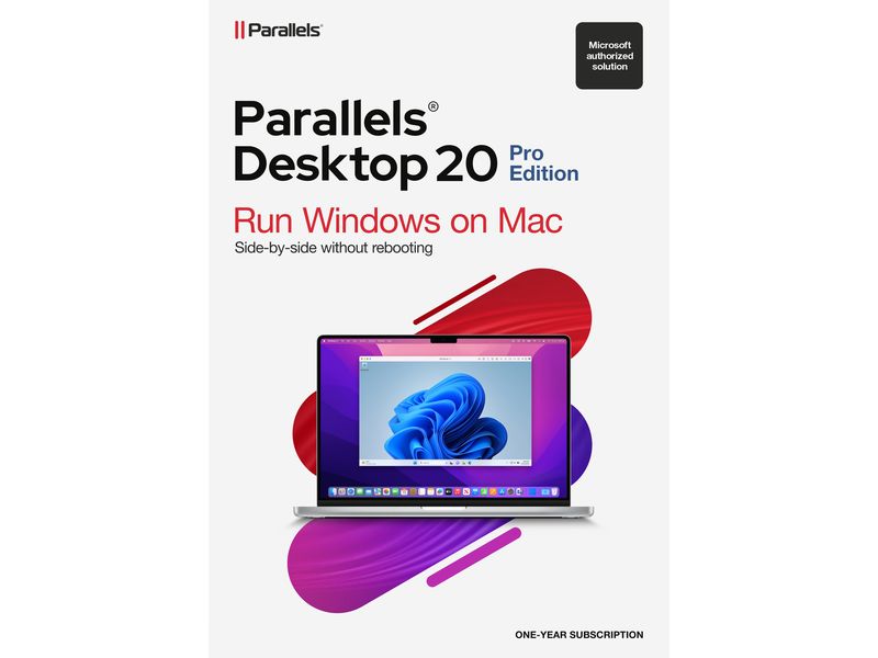 Parallels Desktop 20 Pro ESD, Subscription, 1 Jahr Nutzen Sie Windows auf dem Mac. Einfach. Leistungsstark. Perfekt integriert