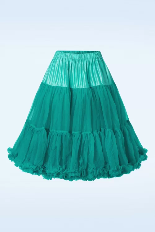 Banned Retro Lola Lifeforms petticoat in turkoois