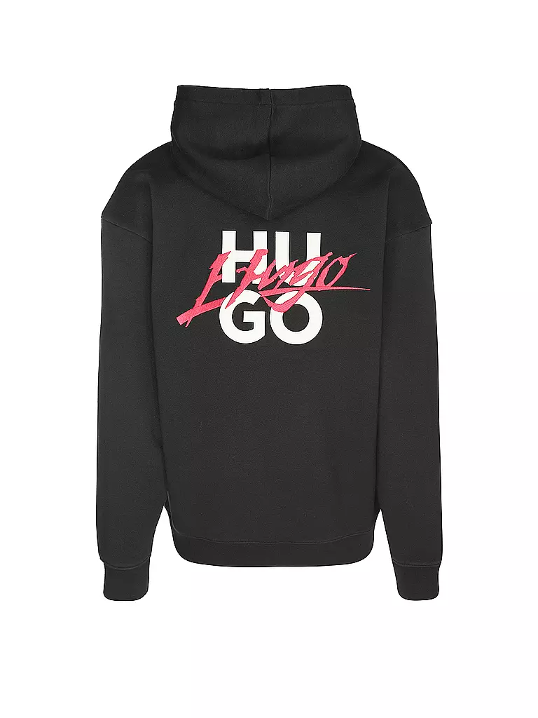 HUGO Kapuzensweater - Hoodie  schwarz