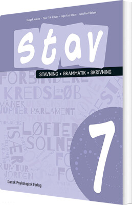 Stav 7 - Stavning, Grammatik, Skrivning 7. Klasse - Poul Erik Jensen - Bog