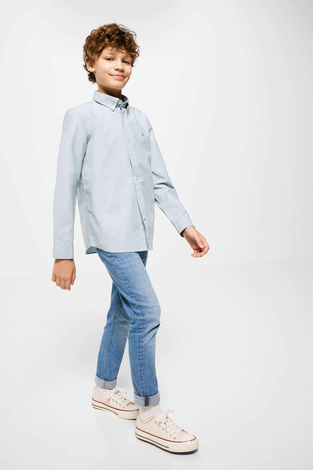 Camisa Oxford para meninos