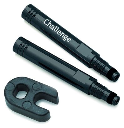Prolongateur de Valve Challenge Aluminium Noir