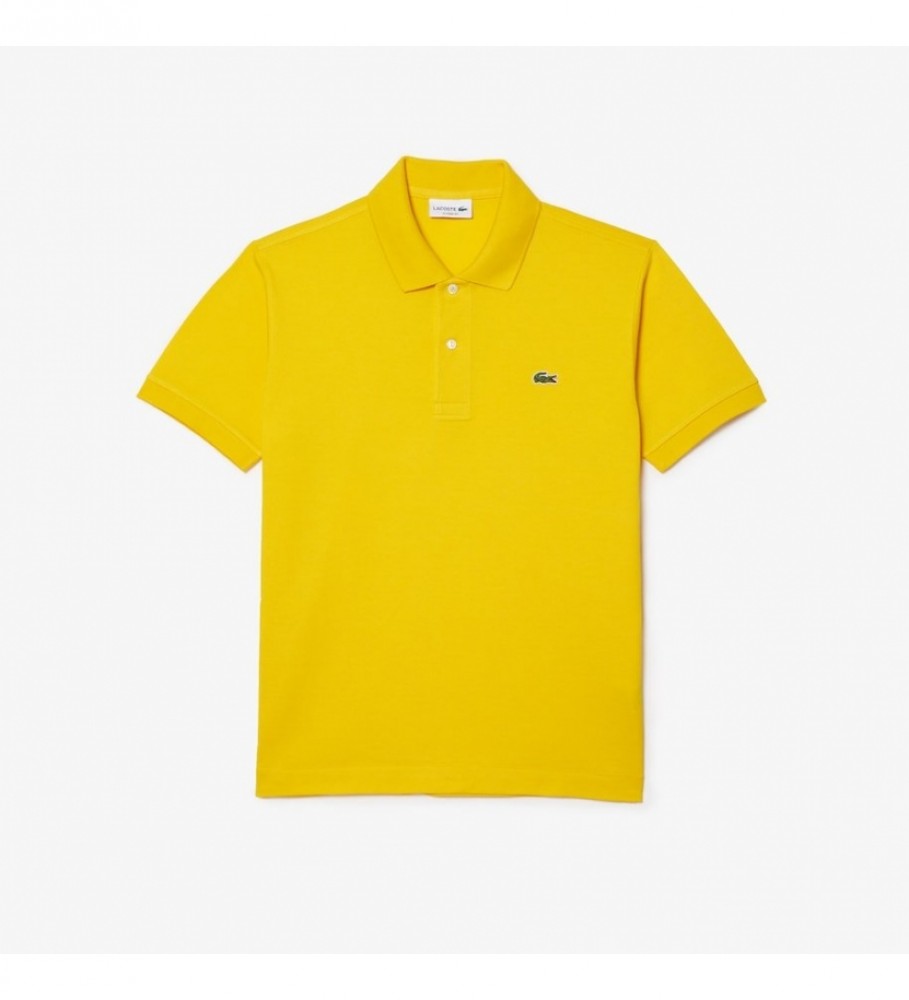 Camisa polo Lacoste tamanho G.12.12 amarela