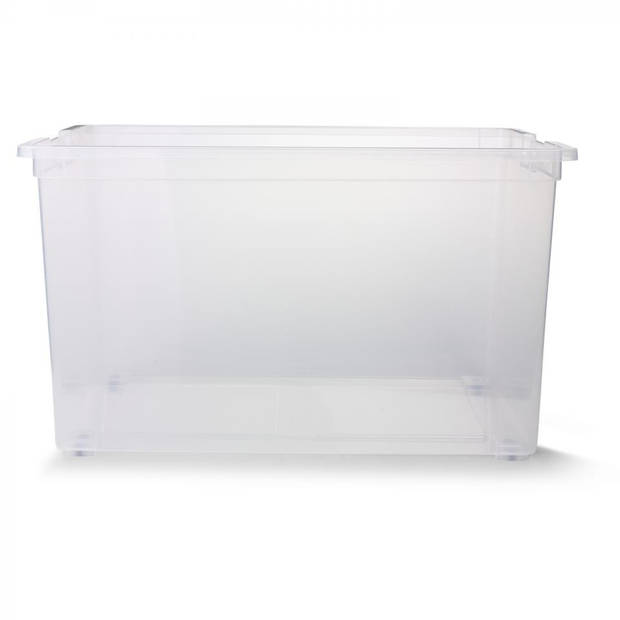 Blokker box - 80 L - transparant
