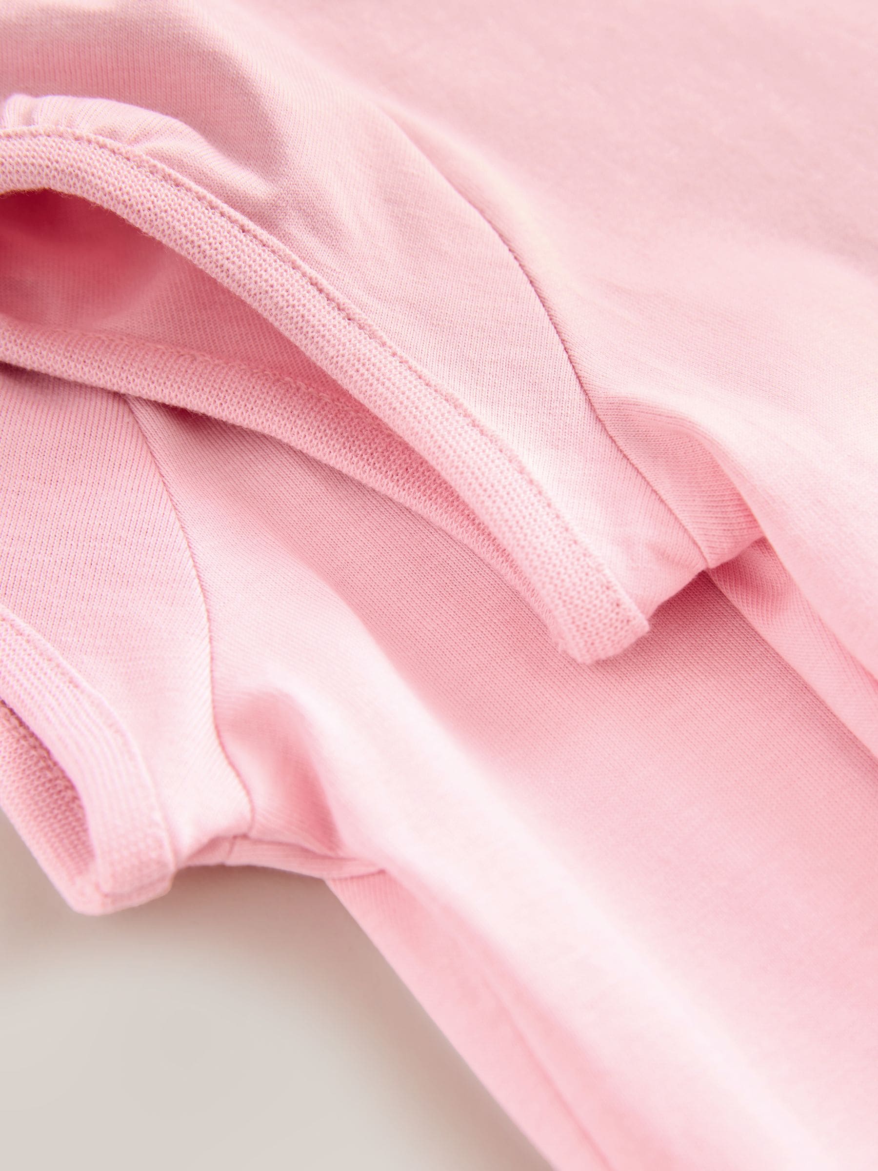 Roze - 2 -pack T-shirts met pofmouwen (3-16jaar)