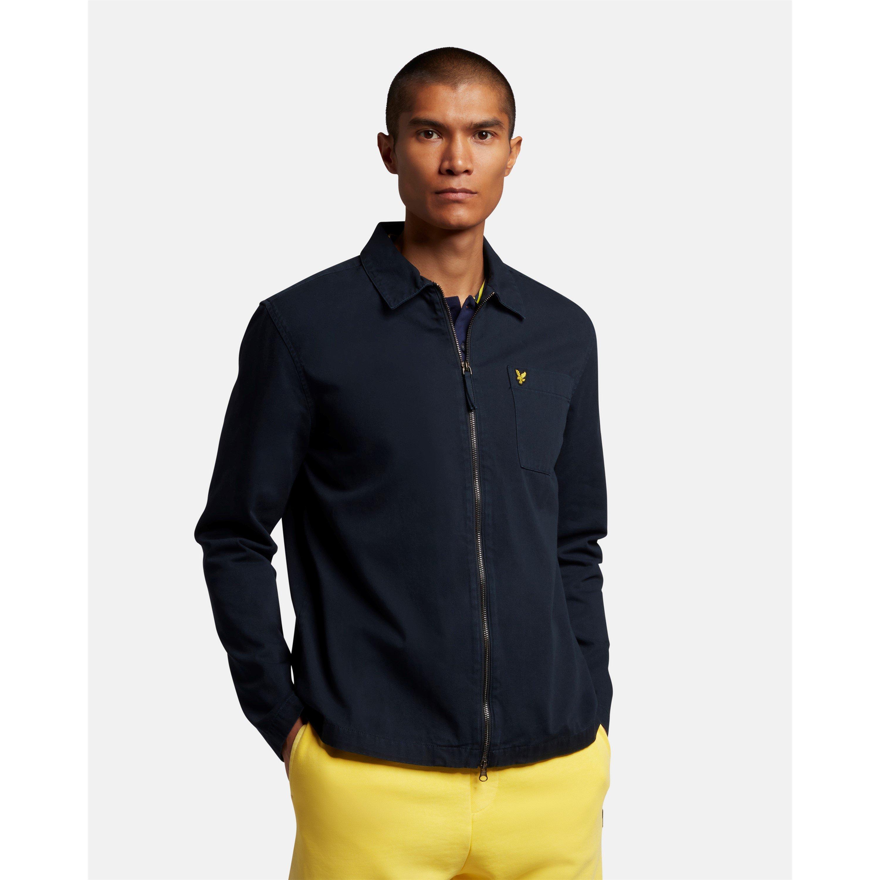 Lyle and Scott Washed Twill Overshirt