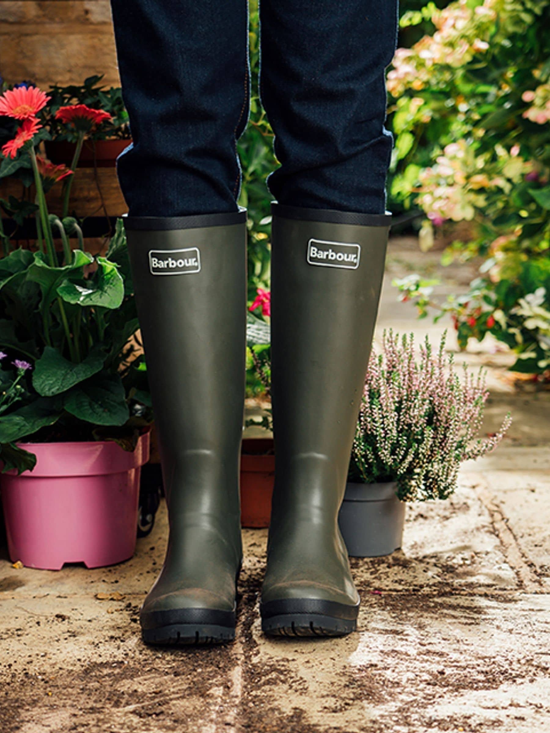 Groen - BarbourAbbey regenlaarzen ®