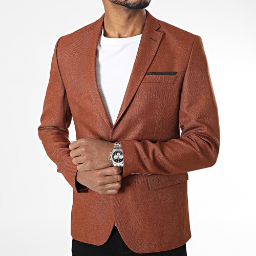 Veste Blazer Slim Marron