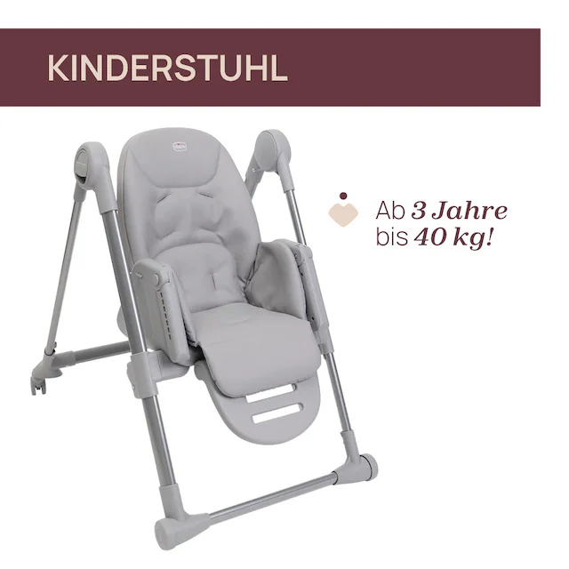 Chicco Hochstuhl »Polly Armonia Steel« () mit Essbrett