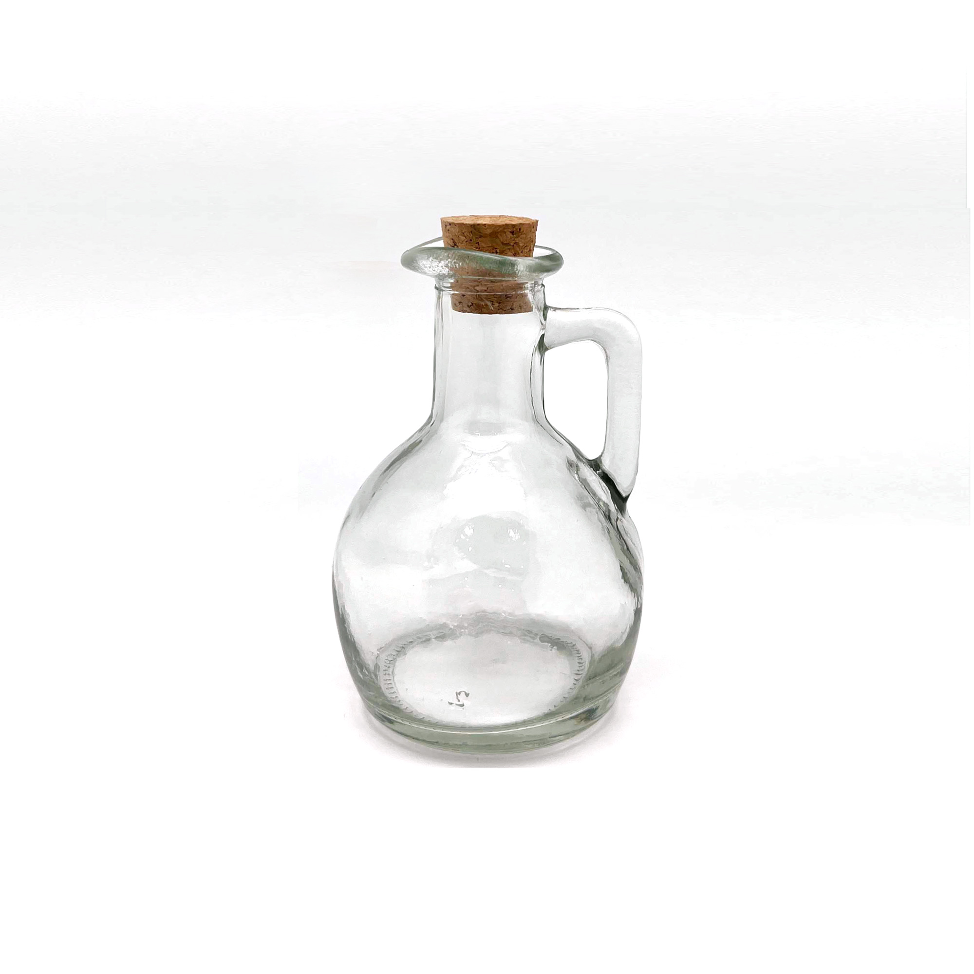 Glaskanne mit Korken 160ml, H 11,7 cm, Ø 7,5 cm von fischer's lagerhaus