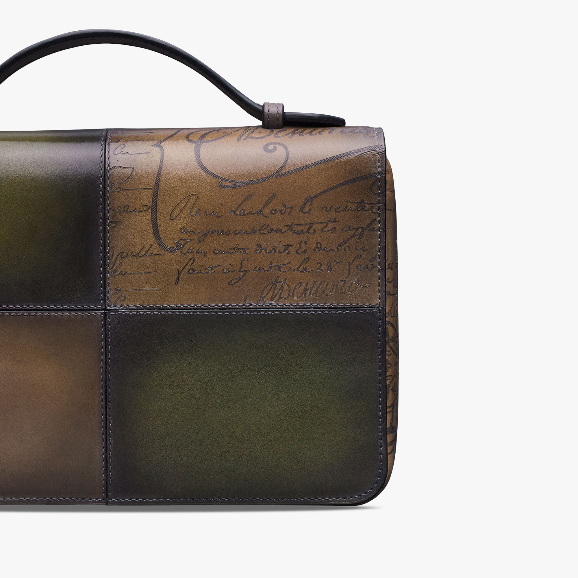 Portefeuille Zippe Itauba Wide En Cuir Scritto