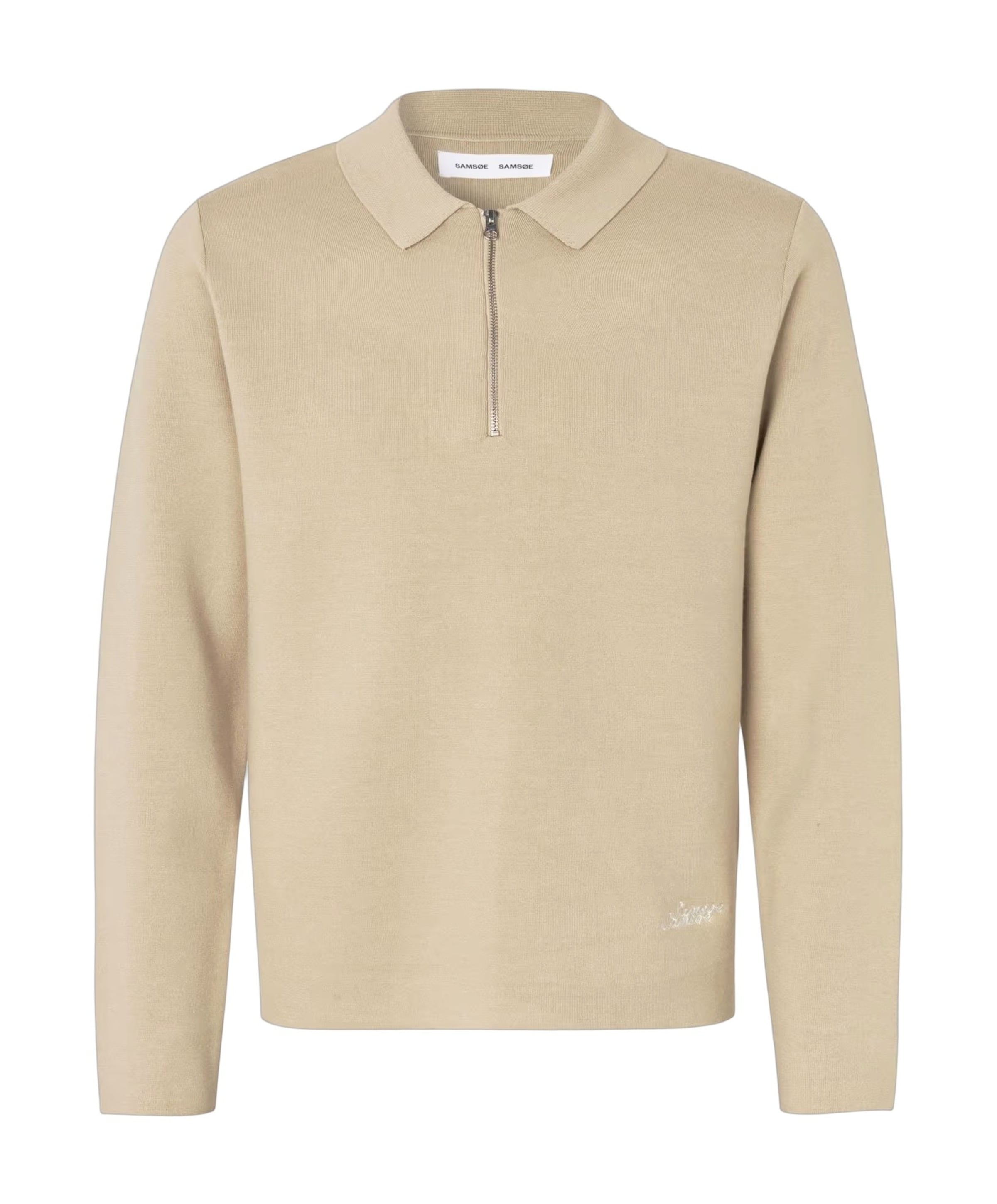 Samsøe Samsøe Heren polo beige