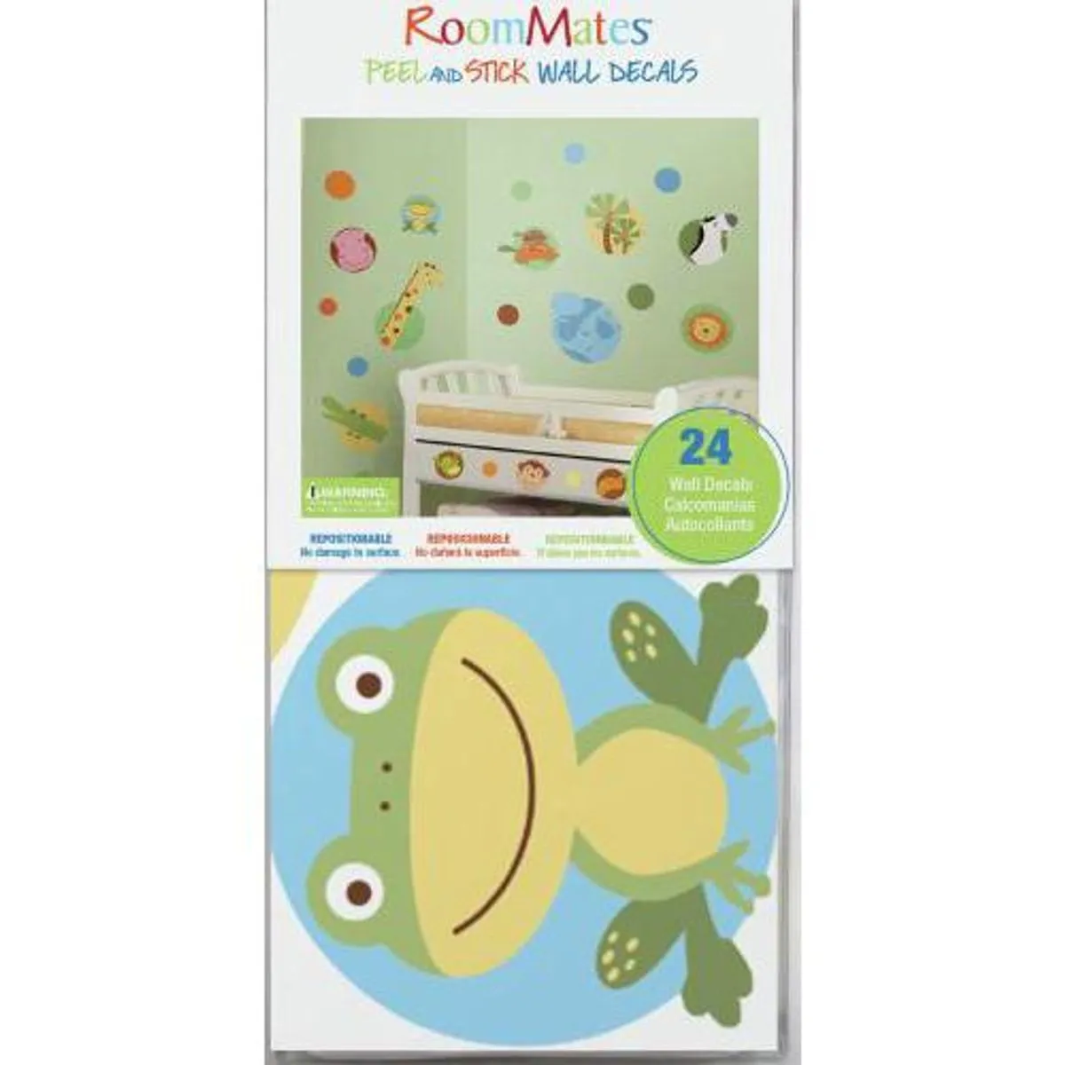 TheDecoFactory Polka Animaux de la Jungle