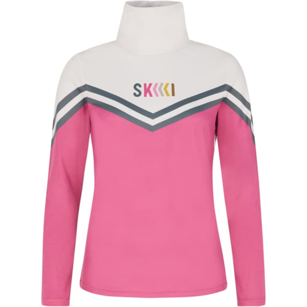 Sweat polaire PROTEST PRTMERCI 1/4 ZIP ACTIVE TOP W ROSE DUST