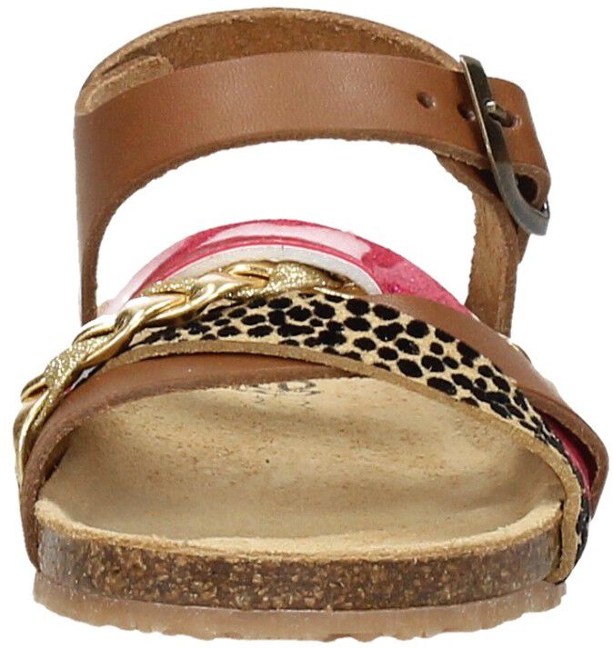Keq Meiden Sandalen cognac