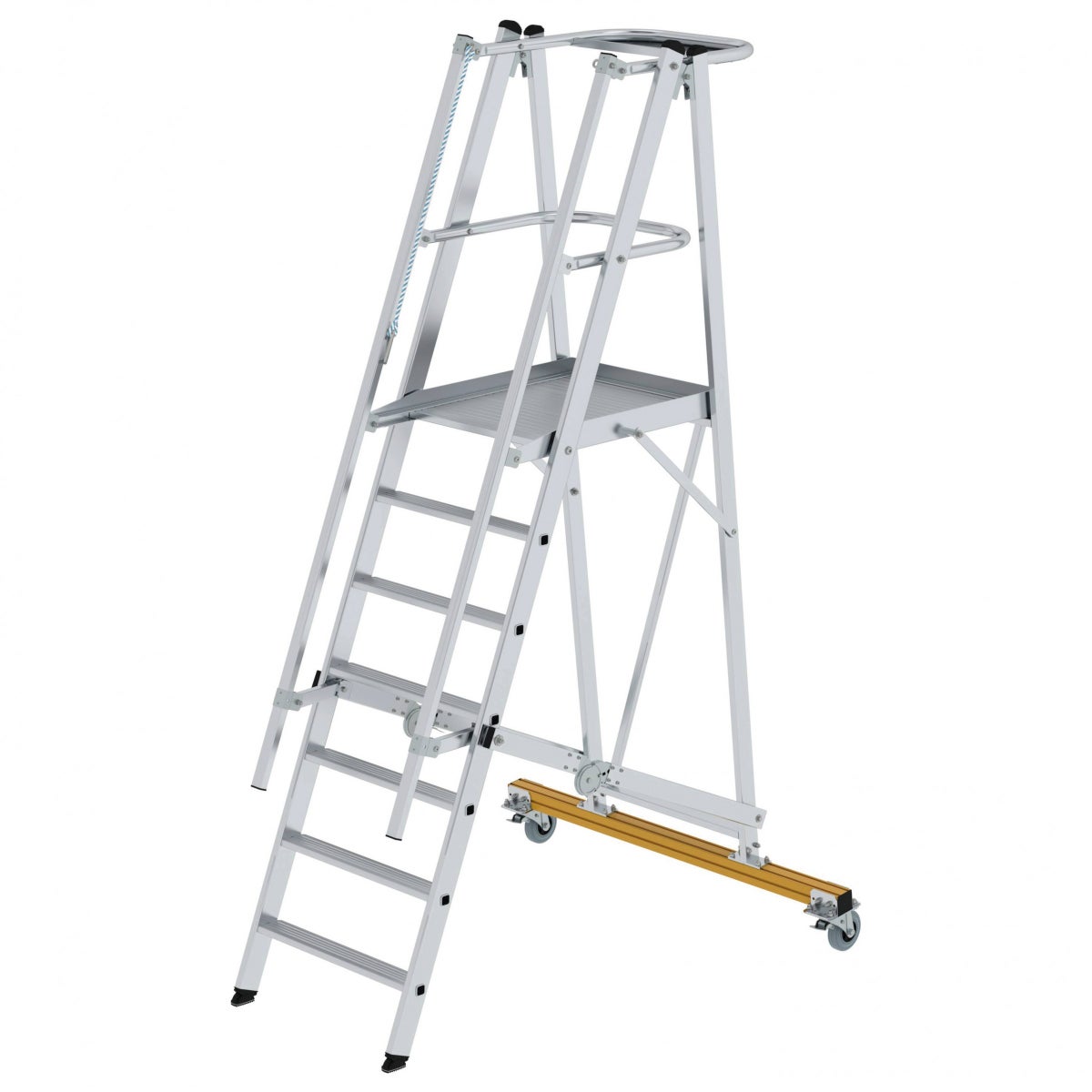 MUNK Opvouwbare platformladder, 7 treden