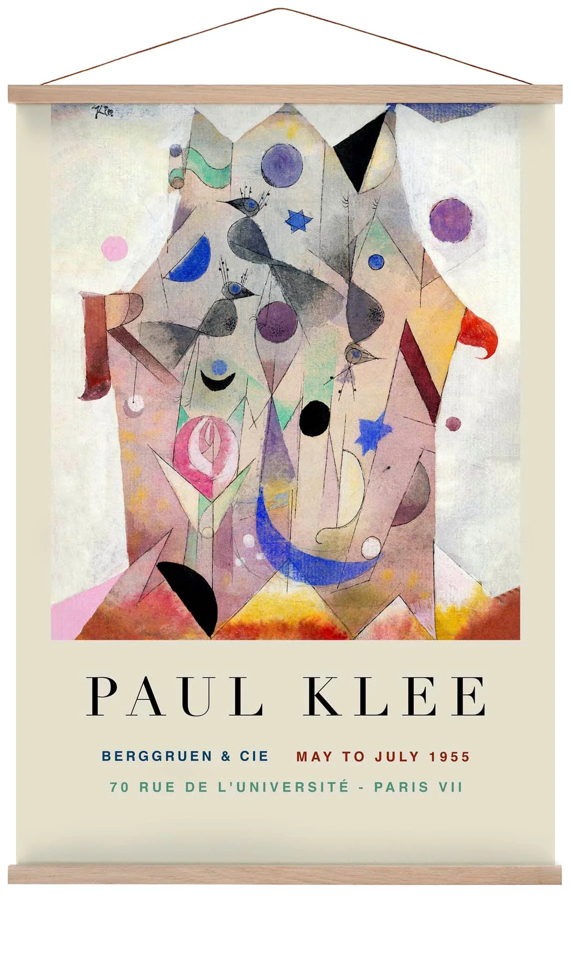 Paul Klee Persische Nachtigallen Kunstausstellung