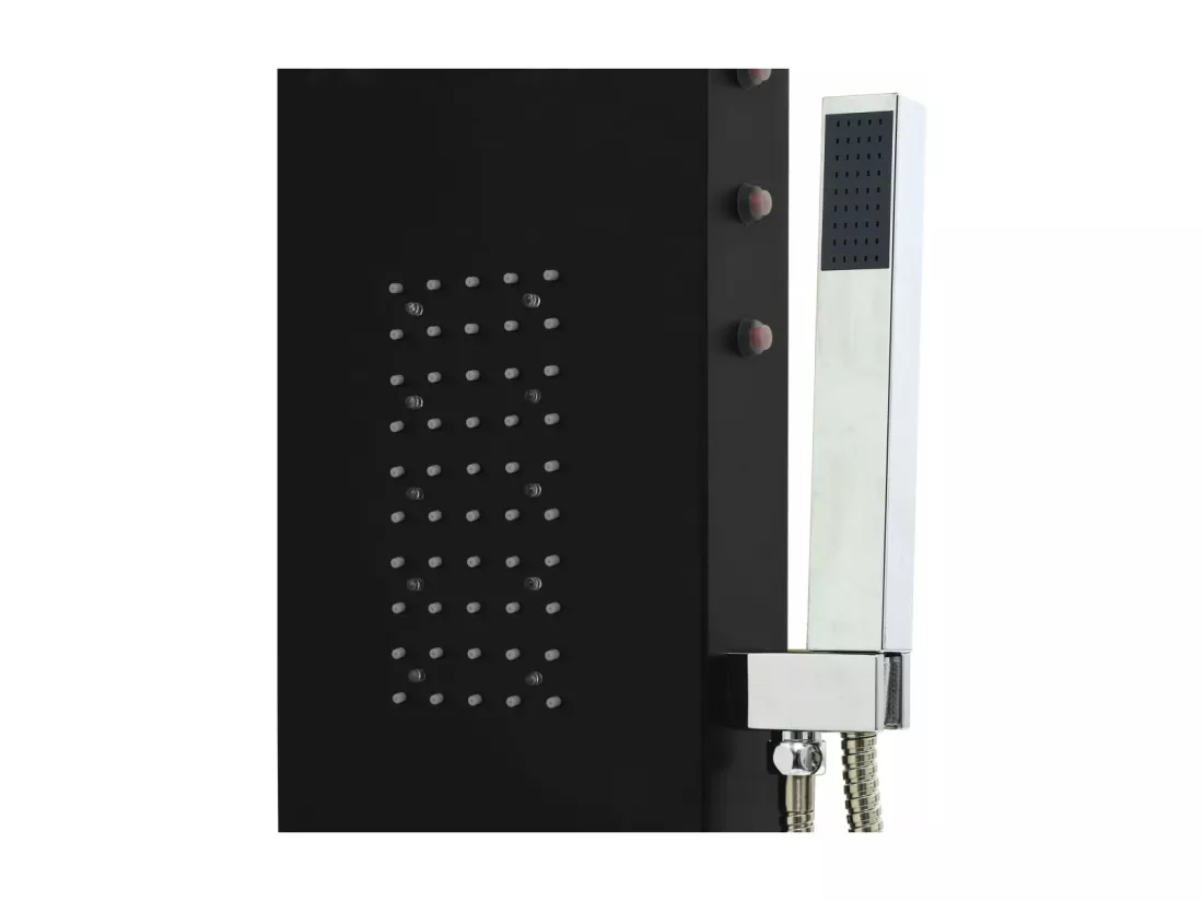 Panneau de douche pomme argenté 20 x 44 x 130 cm 02_0003431