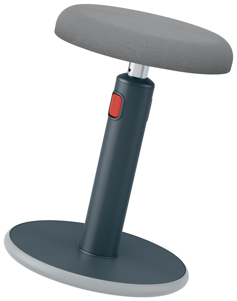 Leitz - Ergo Cozy Active sit-stand balance chair - Grey
