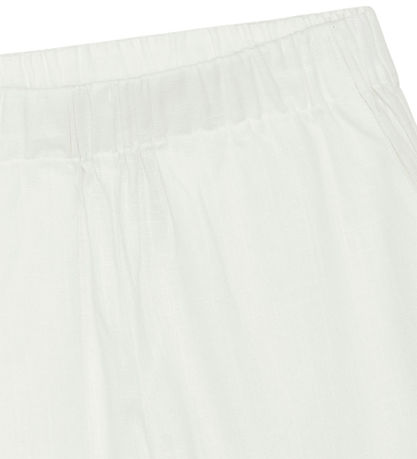 Grønt Shorts - Kate - Viskose/H?r - Hvid