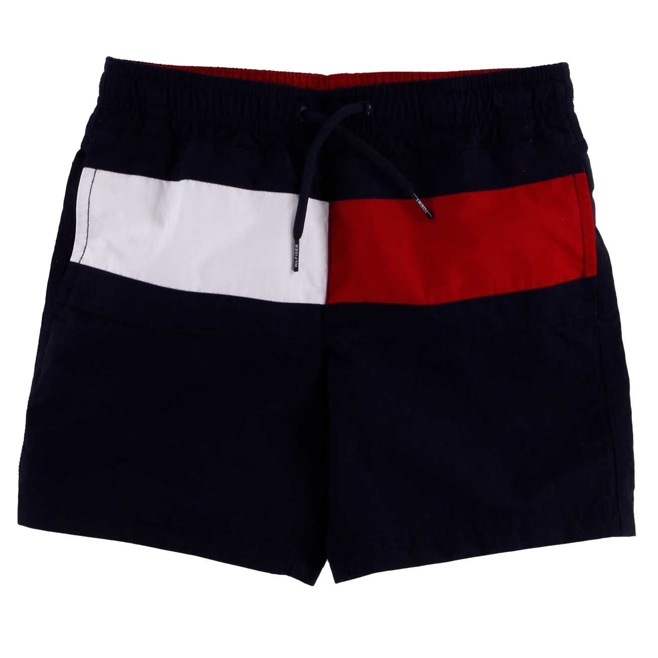 Tommy Hilfiger Short de bain Color-block bleu marine