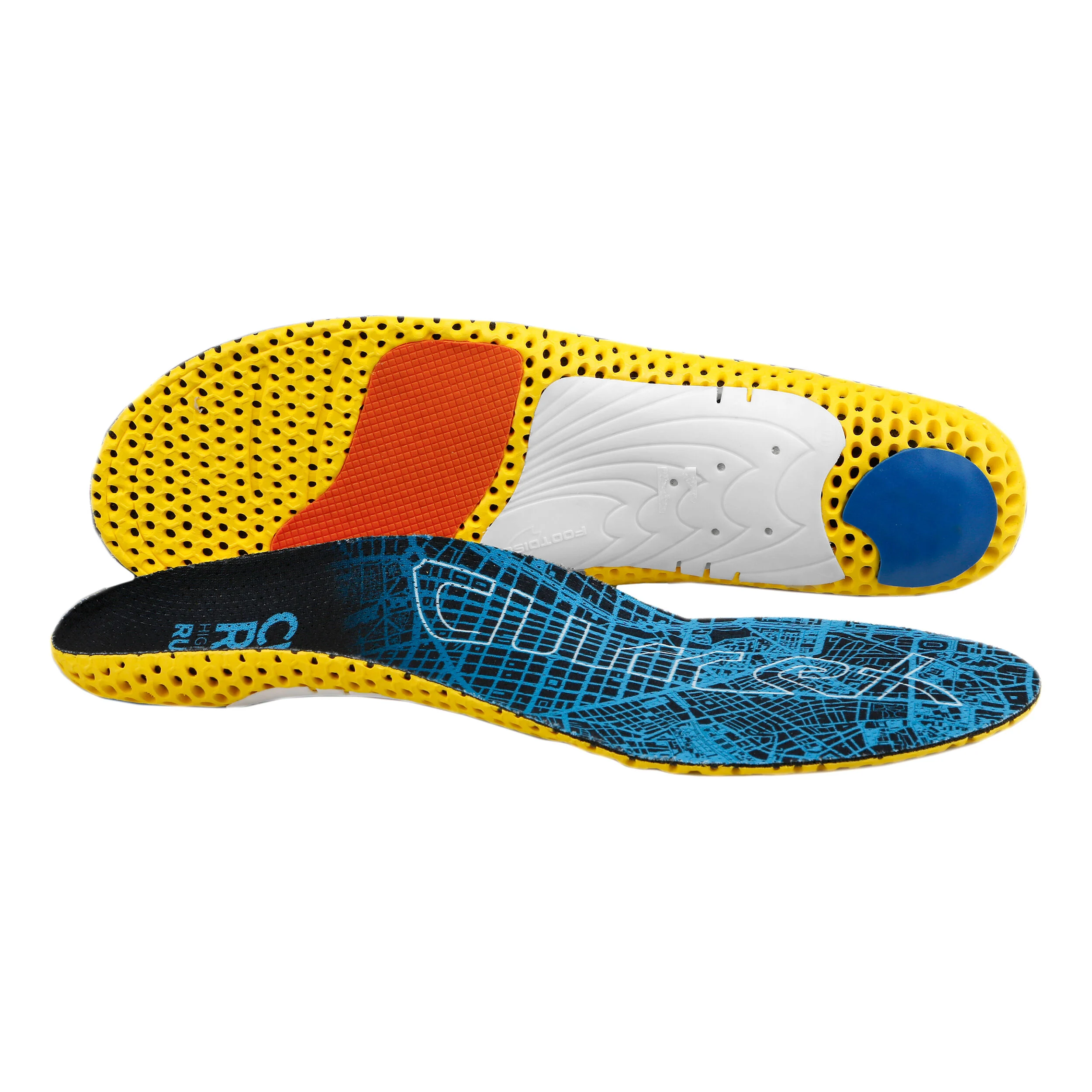 CURREX RunPro High Semelle Intérieure - Bleu , Jaune