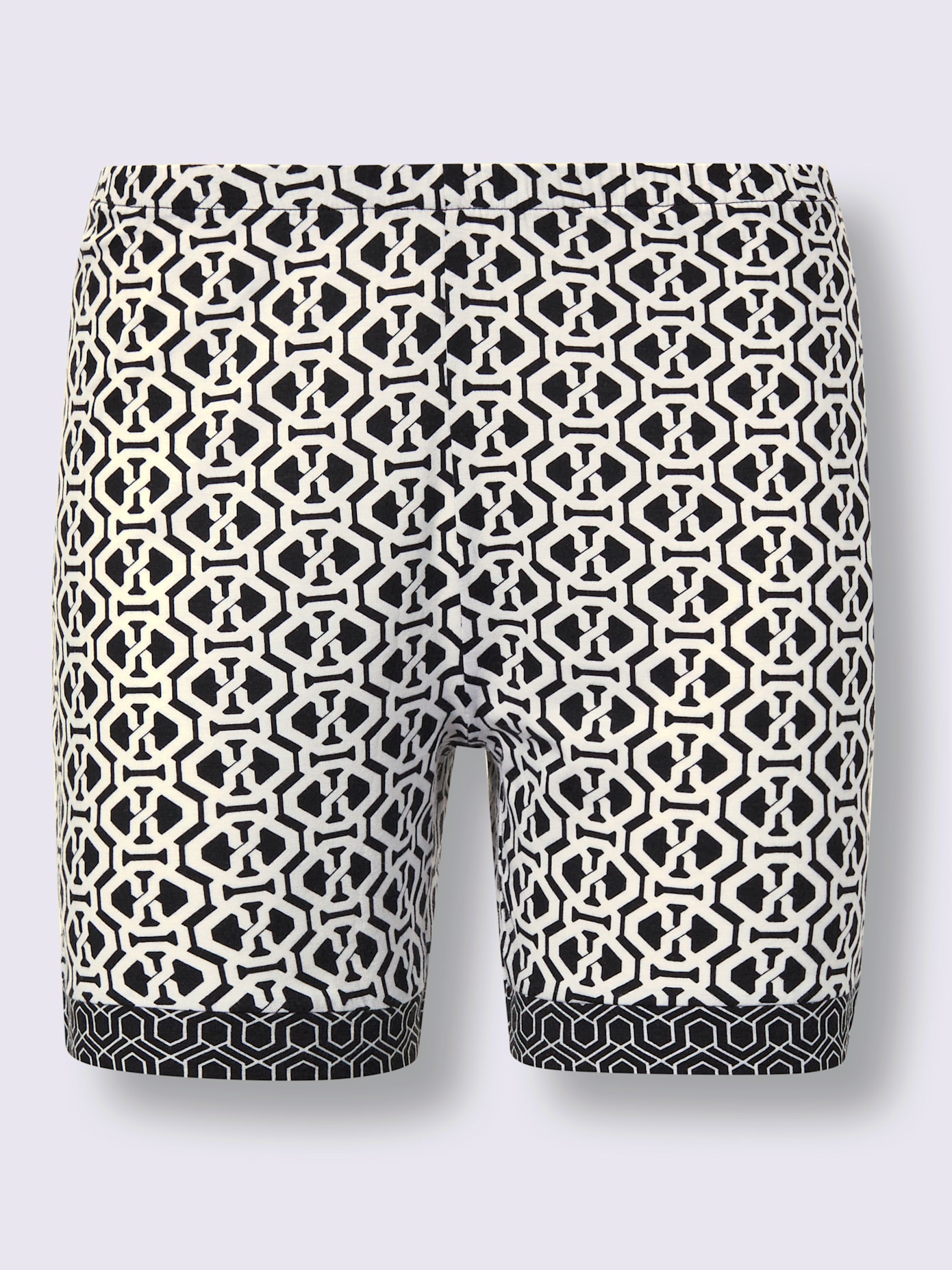 Pyjama court en modal jersey fin
