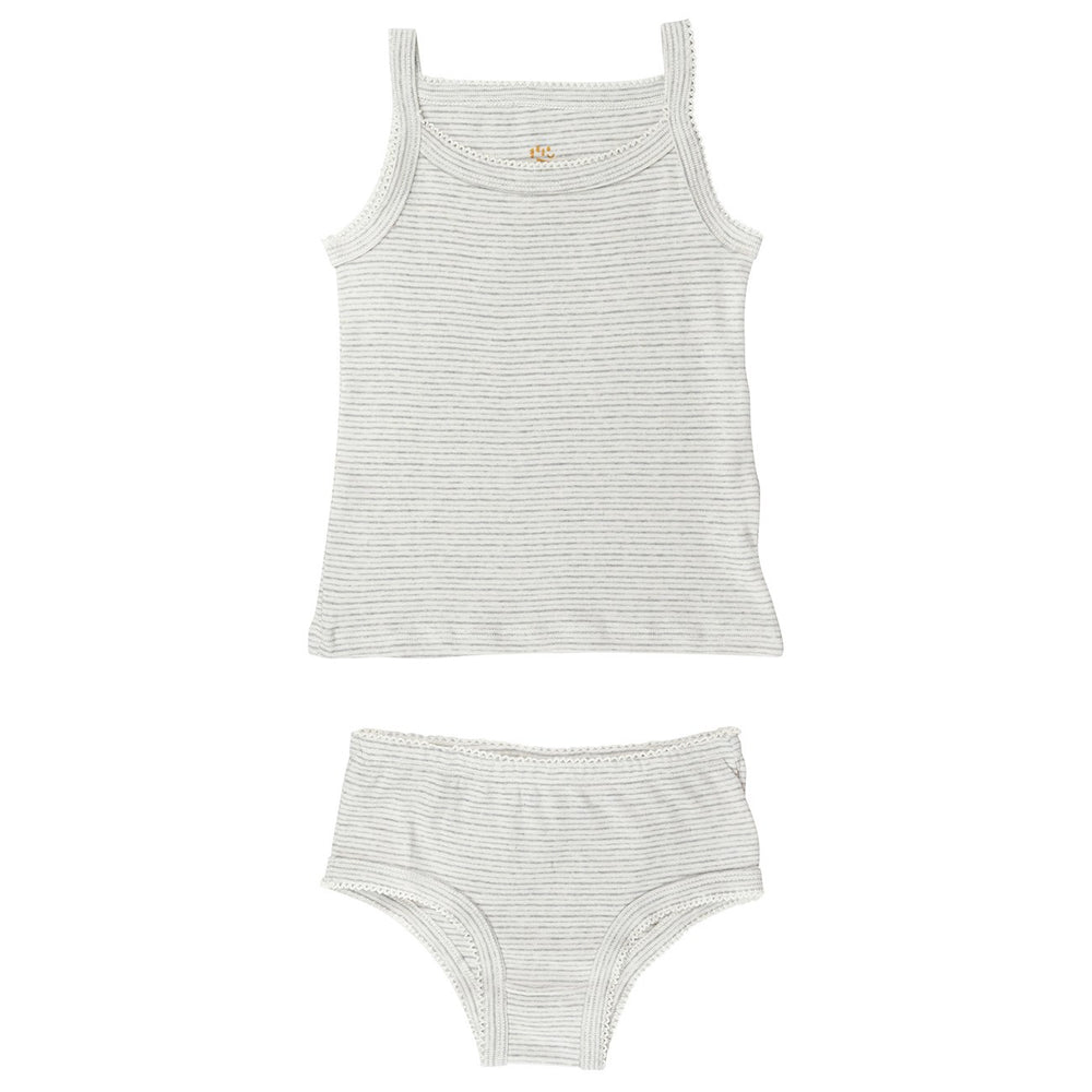Køb COPENHAGEN COLORS Grey Stripe Stroptop of Underbukser Striped