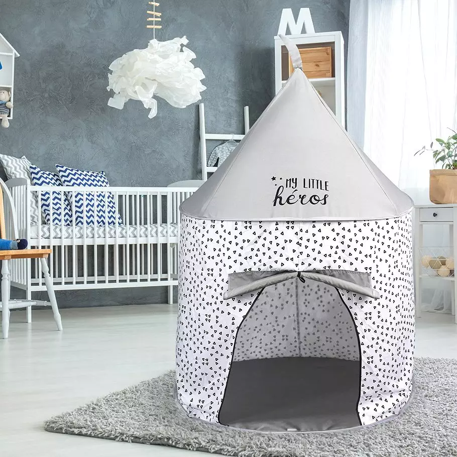 Tente Pop up enfant (H135 cm) Grise